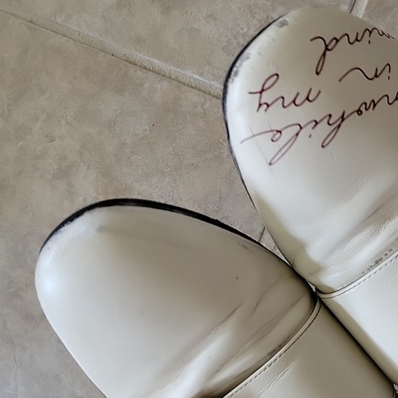 Made in Italy BallyJanelle Square Buckle Loafers size 38 - Picture 14 of 15